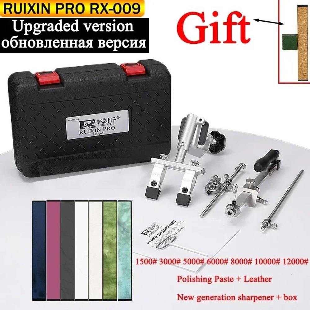 Ruixin Pro RX009 Knife Sharpener With 360 Degree Flip And Constant Angle Grinding Tool 15