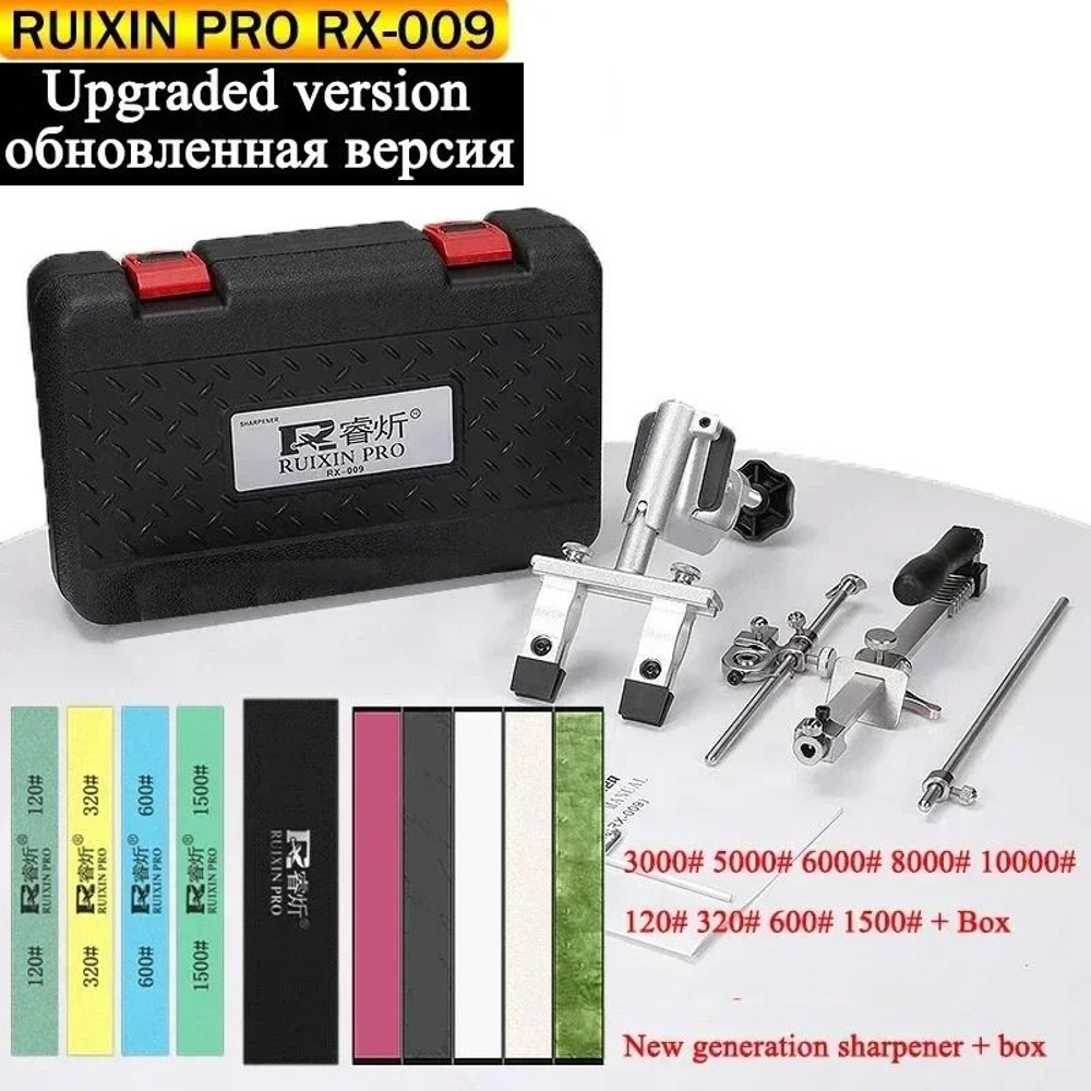 Ruixin Pro RX009 Knife Sharpener With 360 Degree Flip And Constant Angle Grinding Tool 16