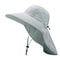 Outdoor Wide Brim Fishing And Hiking Hat With Neck Cover And Quick Dry Fabric For Sun Protection 4