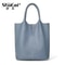 Genuine Leather Soft Cowhide Tote Bag With Large Capacity For Women Commuting Travel Or Daily Use 0
