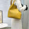 Genuine Leather Soft Cowhide Tote Bag With Large Capacity For Women Commuting Travel Or Daily Use 12