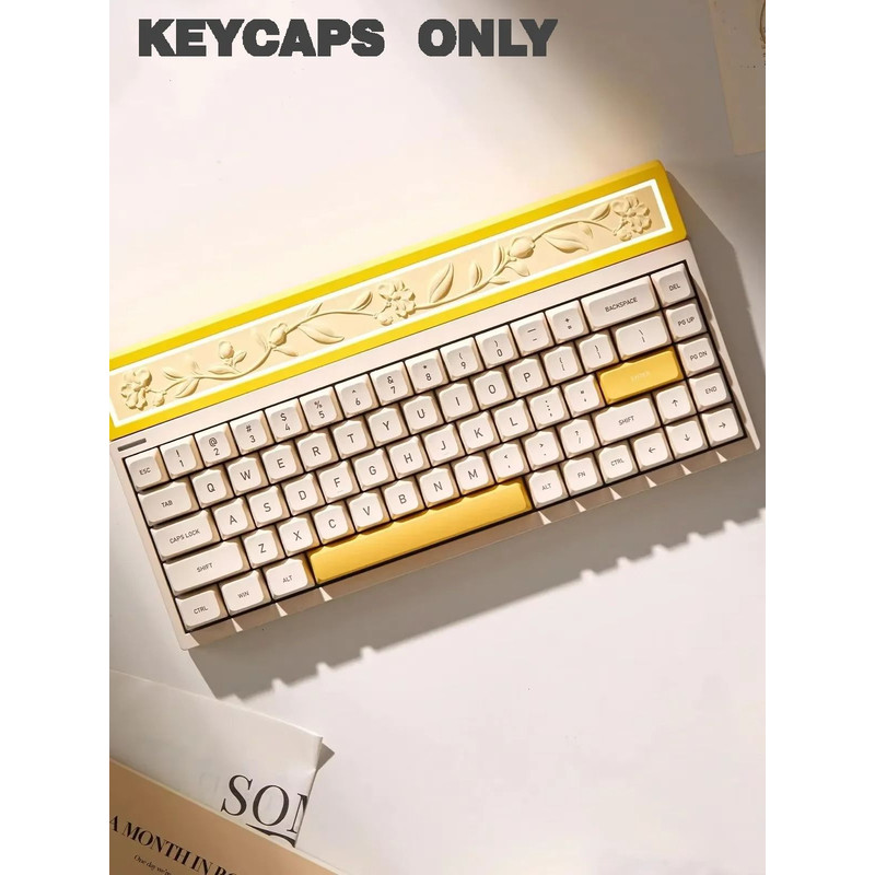 NPKC Cherry Profile Anime Keycap Set For 60 And 65 Percent Mechanical Keyboards With PBT Caps 4