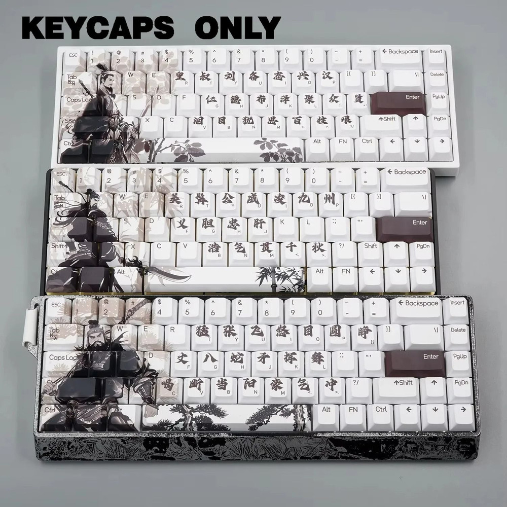 NPKC Cherry Profile Anime Keycap Set For 60 And 65 Percent Mechanical Keyboards With PBT Caps 5