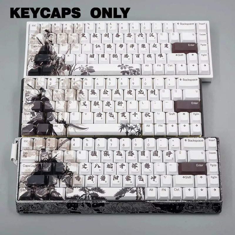 NPKC Cherry Profile Anime Keycap Set For 60 And 65 Percent Mechanical Keyboards With PBT Caps 5