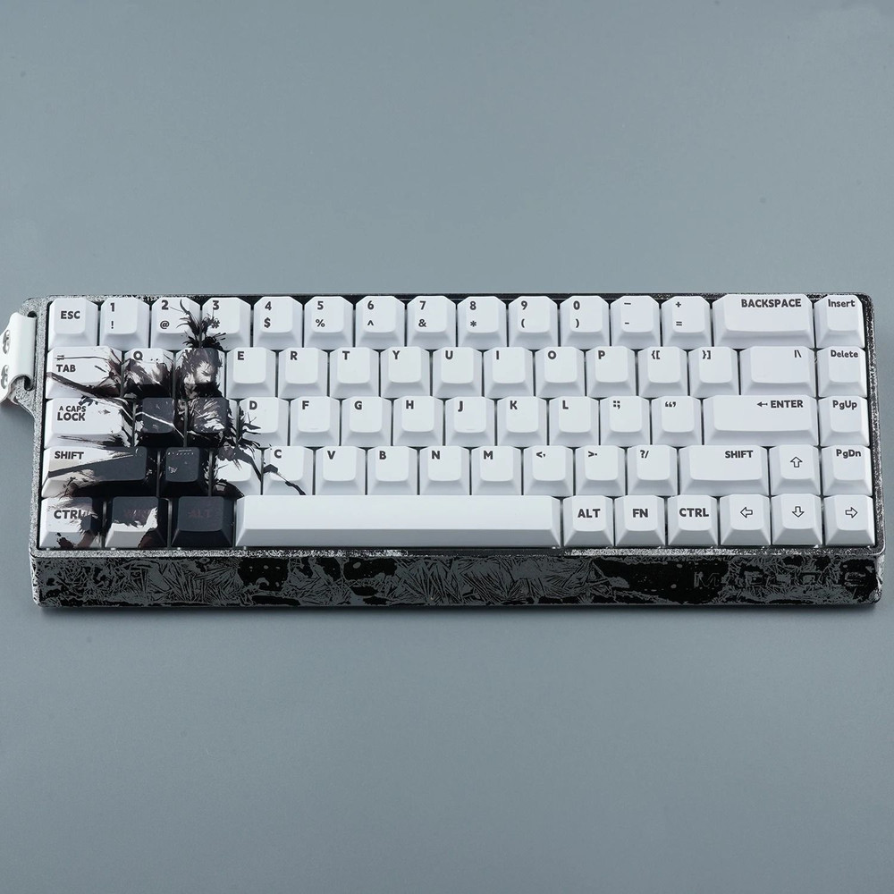 NPKC Cherry Profile Anime Keycap Set For 60 And 65 Percent Mechanical Keyboards With PBT Caps 7