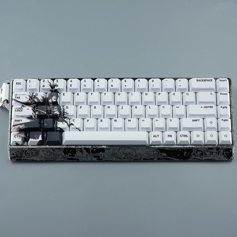 NPKC Cherry Profile Anime Keycap Set For 60 And 65 Percent Mechanical Keyboards With PBT Caps 7