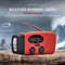 Portable Emergency Radio With Solar USB Charging LED Light And FM AM For Travel And Outdoor Use 2
