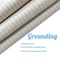 Cotton Silver Fiber Grounding Bedsheet With Earthing Cord For Antistatic Stress Relief And Sleep Su 1