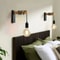 Retro Wood LED Wall Lamp For Bedroom Bathroom Or Restaurant With E27 Socket And Industrial Design 5