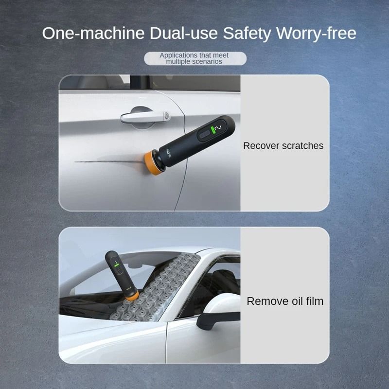 LEIBOO Wireless Car Polishing And Scratch Repair Machine With 12000RPM Motor And Glass Oil Film Rem 3