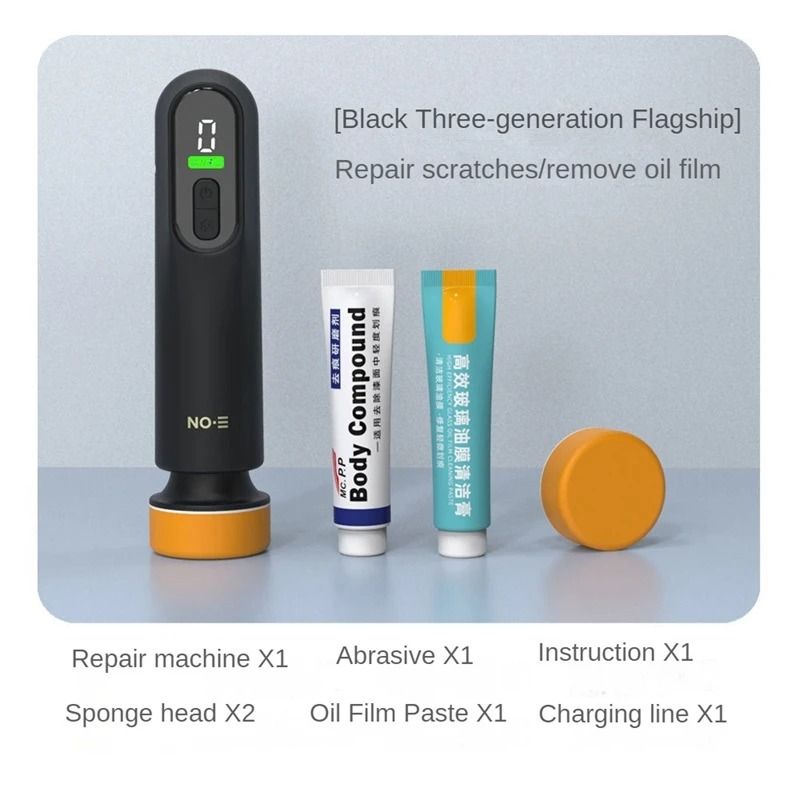 LEIBOO Wireless Car Polishing And Scratch Repair Machine With 12000RPM Motor And Glass Oil Film Rem 6