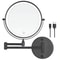 8 Inch Wall Mounted LED Makeup Mirror With USB Charging And 1X 10X Magnification For Bathroom Vanit 0