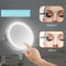 8 Inch Wall Mounted LED Makeup Mirror With USB Charging And 1X 10X Magnification For Bathroom Vanit 3