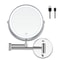 8 Inch Wall Mounted LED Makeup Mirror With USB Charging And 1X 10X Magnification For Bathroom Vanit 7