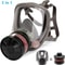 Full Face Respirator Mask With 40mm Gas Filter For Industrial Protection Against Chemical Spraying 7