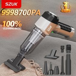 cordless car vacuum cleaner with strong suction and portable handheld design