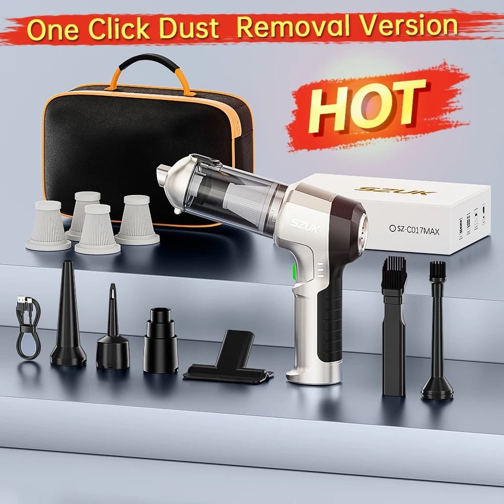 Cordless Car Vacuum Cleaner With Strong Suction And Portable Handheld Design 9