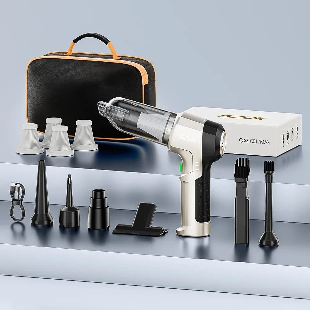 Cordless Car Vacuum Cleaner With Strong Suction And Portable Handheld Design 8