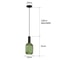 Retro Glass Pendant Lights For Dining Room Bedroom Kitchen Or Loft With LED E27 Bulb Support 12