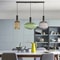Retro Glass Pendant Lights For Dining Room Bedroom Kitchen Or Loft With LED E27 Bulb Support 2