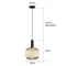 Retro Glass Pendant Lights For Dining Room Bedroom Kitchen Or Loft With LED E27 Bulb Support 7