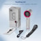 Mini Rechargeable Handheld Fan With Turbo Wind Power Digital Display And 100 Speed Settings 12