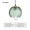 Nordic Glass Pendant Light With Green Leaf Pattern For Living Room Dining Room Bedroom Or Study 6