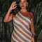 Womens Crochet V Neck Split Beach Dress With Metal Ring Detail And Flared Sleeves For Vacation And 10