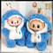 Kawaii Shark Onesie Outfit For Labubu Idol V1 V2 Mini Dolls Plush Clothing Accessory 3