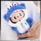 Kawaii Shark Onesie Outfit For Labubu Idol V1 V2 Mini Dolls Plush Clothing Accessory 4