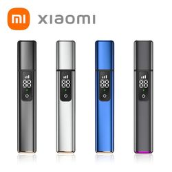xiaomi rechargeable nose and ear hair trimmer with touch screen and type c fast charging
