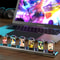 RGB Nixie Tube Clock With IPS Screen And LED Glow For Desktop Decor And Night Light Display 4