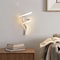 LED Wall Lamp Nordic Spiral Sconce Light For Indoor Hallway Bedroom Bedside Or Stair Lighting Decor 3