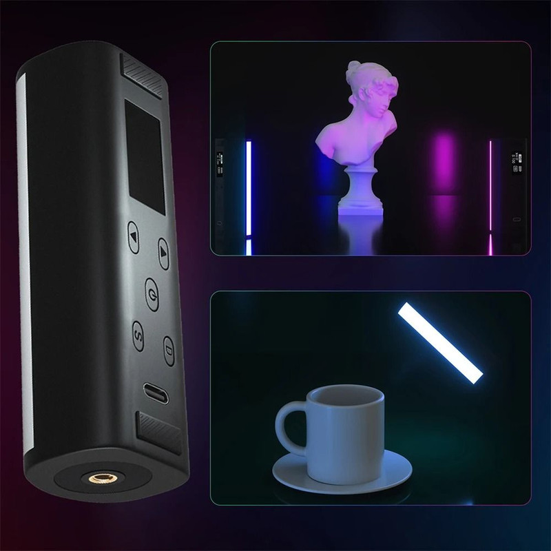Magnetic RGB LED Light Wand For Photography Video Studio Vlog And TikTok Lighting 4