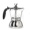 Visible Stainless Steel Moka Pot Coffee Maker With Transparent Pot Body For Espresso And Home Brewi 7