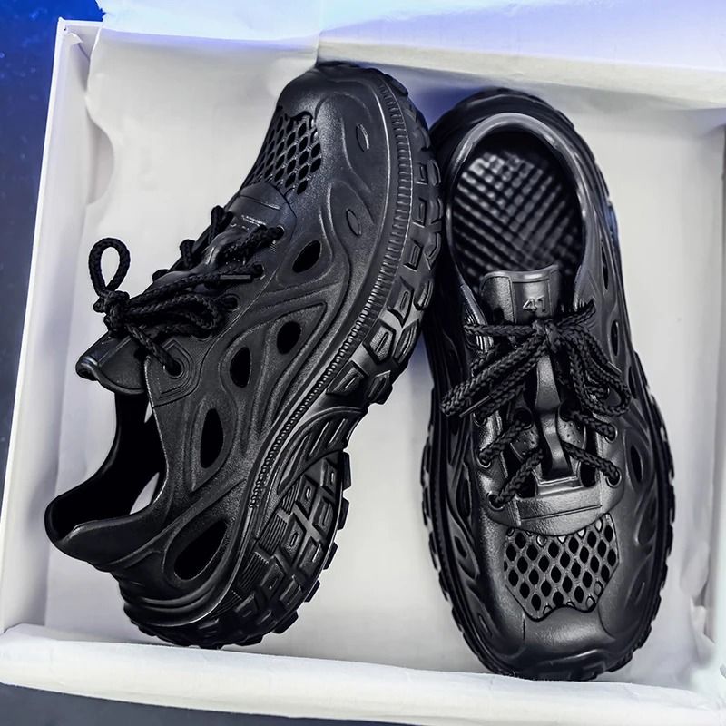 Summer Couple Hole Sandals For Men And Women Lightweight Outdoor Casual Slip On Shoes For 2025 Beac 2