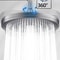 230mm Large Rainfall Shower Head With 6 Spray Modes And Supercharged High Pressure Output For Bathr 5