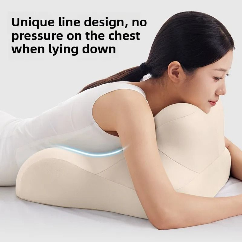 Multifunctional Prone Bed Pillow For Reading Gaming And Mobile Device Support 1