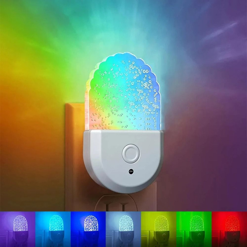 Plug In LED Night Light For Bedroom Aisle Nursery And Eye Protection Lighting 0