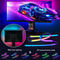 RGB Gaming Monitor LED Backlight With Music Sync And Smart App Control For PC Setup 1