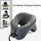 U Shaped Memory Foam Travel Pillow For Airplane Car Office And Neck Support 5