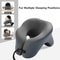 U Shaped Memory Foam Travel Pillow For Airplane Car Office And Neck Support 5