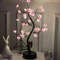 LED Cherry Blossom Tree Night Light With Touch Control USB And Battery Powered Desk Lamp For Home D 0
