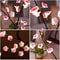 LED Cherry Blossom Tree Night Light With Touch Control USB And Battery Powered Desk Lamp For Home D 2