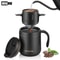 Stainless Steel Portable Coffee Dripper For Mug And Tea Brewing With Reusable Filter 0