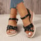 Womens Summer Wedge Sandals With Flower Detail And Ankle Strap For Comfort And Style 5