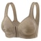 Womens Front Closure Wireless Bra With Full Coverage And Fixed Cups For Everyday Support 12