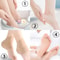 Heel Protection Socks Silicone Moisturizing Anti Crack Sleeves For Pain Relief And Foot Care 4