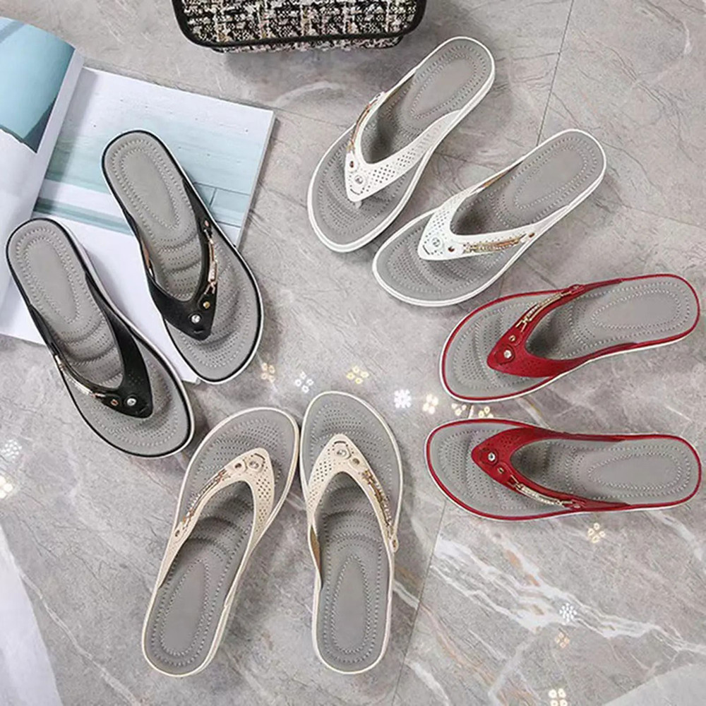 Women Slide Sandals With Open Toe And Non Slip Sole For Beach And Casual Summer Wear 1