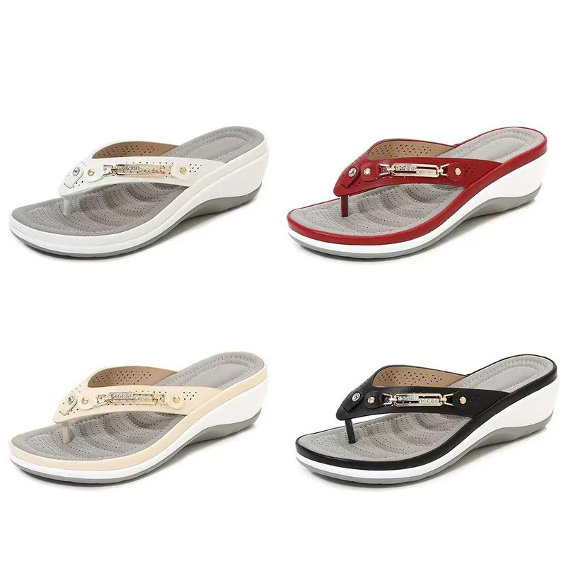 Women Slide Sandals With Open Toe And Non Slip Sole For Beach And Casual Summer Wear 2